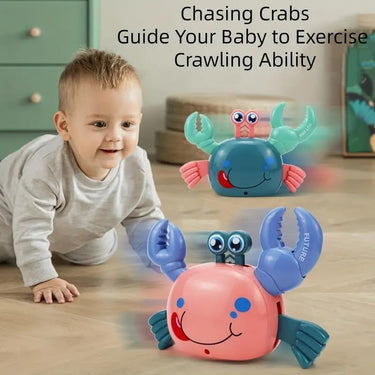 CRAWLING CRAB WITH LIGHT & MUSIC FOR KIDS